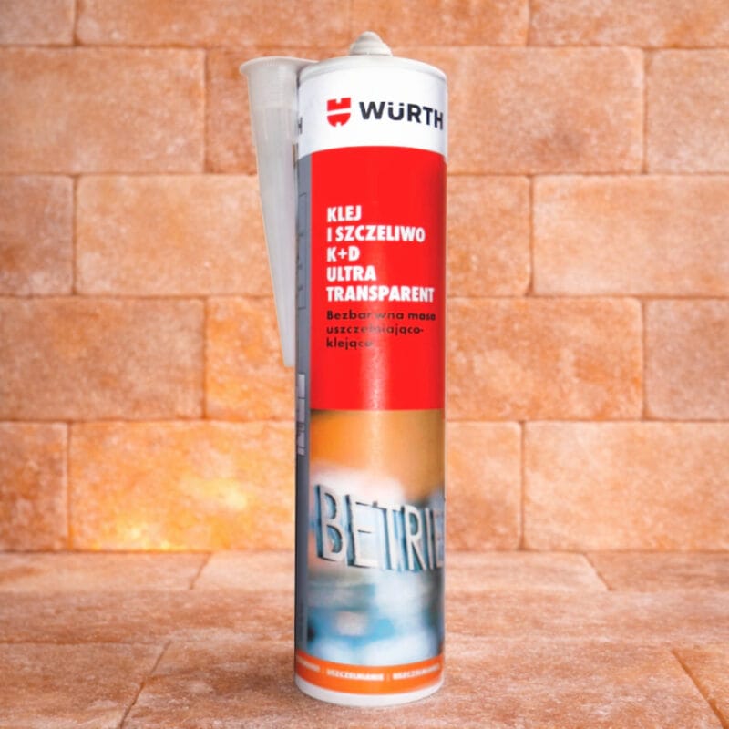 Klej do łączenia cegieł solnych K+D ULTRA TRANSPARENT