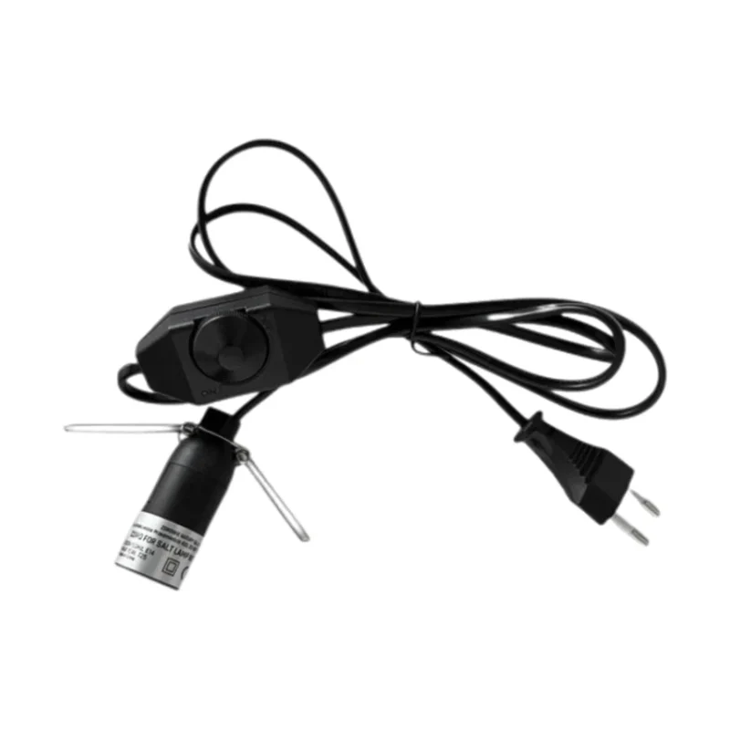 Przewód elektryczny czarny z regulacją natężenia światła do lampy solnej