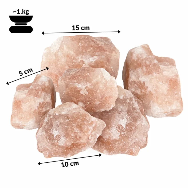 bryłki solne różowe o średnicy 5 cm do 10 cm bryłki solne różowe o średnicy 5 cm do 10 cm